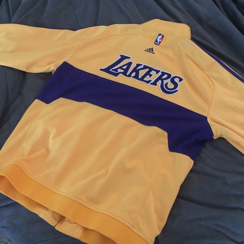 Lakers warm up jacket